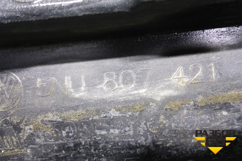 Бампер задний (5NU807421) для Volkswagen Tiguan с 2011-2016г (Тигуан)