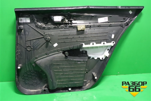 Обшивка двери задней левой под электрику (60U867023) для Skoda Rapid с 2013г (Рапид)