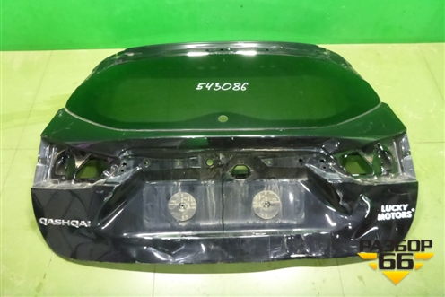 Дверь багажника со стеклом (K0100BM9MC) для Nissan Qashqai (J11E) с 2013г (Кашкай)