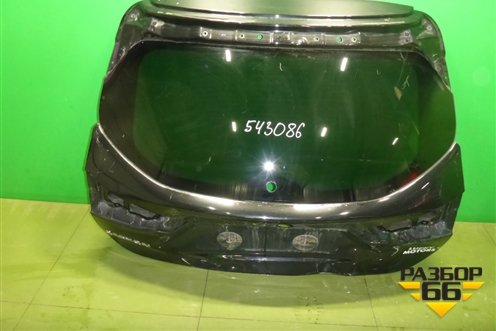 Дверь багажника со стеклом (K0100BM9MC) для Nissan Qashqai (J11E) с 2013г (Кашкай)