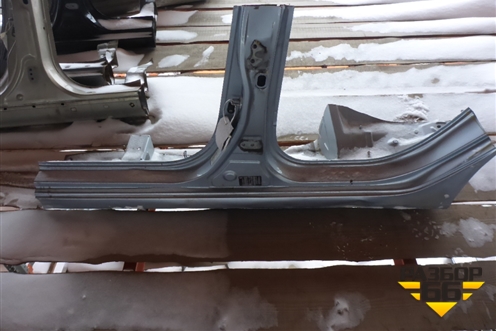 Порог со стойкой левый для Hyundai Solaris с 2010-2016г (Солярис)
