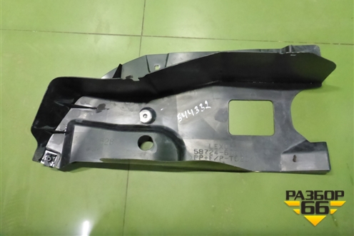 Пыльник заднего бампера левый (5872460080) для Lexus LX-570 с 2015г (ЛХ)