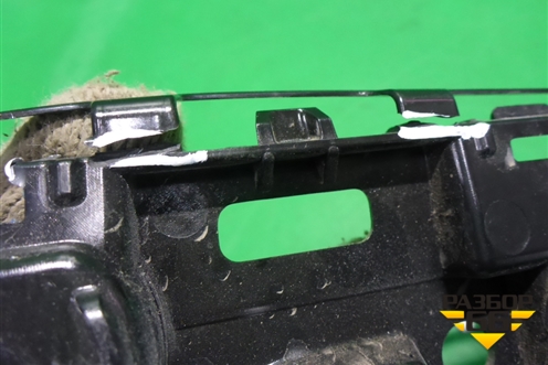 Кронштейн заднего бампера левый (60U807393D) для Volkswagen Polo с 2020г (Поло)