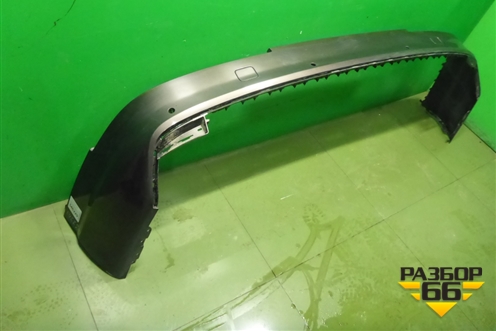 Бампер задний нижняя часть (до 2019г под парктроник) (4M0807527B) для Audi Q7 c 2015г (Ку 7)