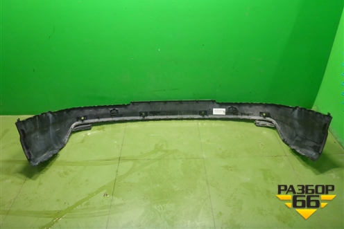 Бампер задний нижняя часть (до 2019г под парктроник) (4M0807527B) для Audi Q7 c 2015г (Ку 7)