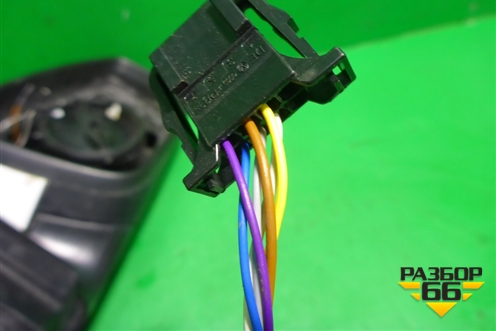 Зеркало правое электрическое (6 контактов с повторителем) (5JB857502J) для Skoda Rapid с 2013г (Рапид)