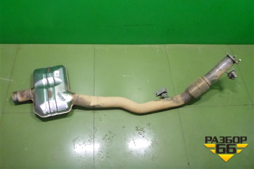 Глушитель средняя часть (4M0253211P) для Audi Q7 c 2015г (Ку 7)