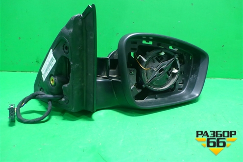 Зеркало правое электрическое (6 контактов с повторителем) (5JB857502J) для Skoda Rapid с 2013г (Рапид)