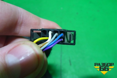 Зеркало правое электрическое (6 контактов с повторителем) (5JB857502J) для Skoda Rapid с 2013г (Рапид)