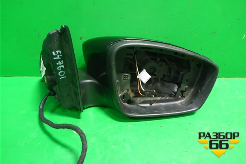 Зеркало правое электрическое (6 контактов с повторителем) (5JB857502J) для Skoda Rapid с 2013г (Рапид)