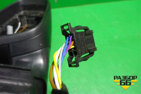 Зеркало правое электрическое (6 контактов с повторителем) (5JB857502J) для Skoda Rapid с 2013г (Рапид)