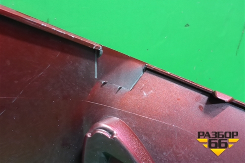 Бампер задний левая часть (86691Q5000) для Kia Seltos с 2019г (Селтос)