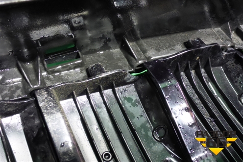 Решетка радиатора (внутренняя часть под камеру) (511322677510) для BMW X6 G06 с 2019г (Х6 Г06)