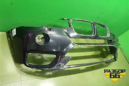 Бампер передний (после 2014г под омыватели) (51117338534) для BMW X3 F25 с 2010-2017г (Х3 Ф25)