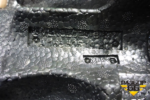 Наполнитель переднего бампера (правый, новый) (A1665051930) для Mercedes Benz ML-Klass W166 c 2011г (МЛ)