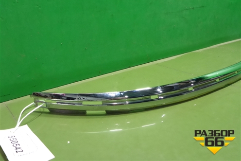 Накладка заднего бампера (4E0807443A) для Audi A8 с 2002-2010г (А8)