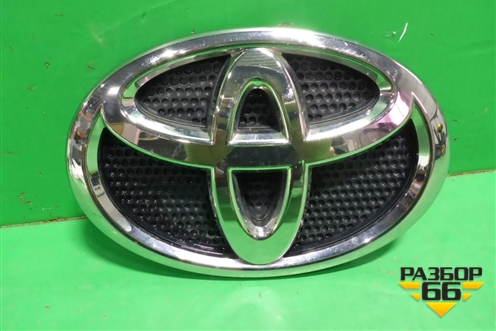 Эмблема на решётку радиатора (после 2017г) (7530160060) для Toyota Land Cruiser Prado(150) с 2009г (Ленд Крузер Прадо)