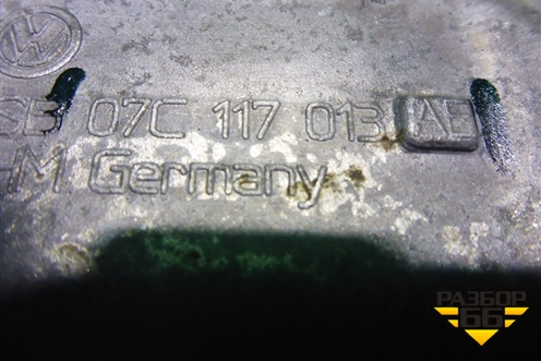 Корпус масляного фильтра (6.0л BJN) (07C117013AE) для Volkswagen Touareg c 2002-2010г (Туарег)