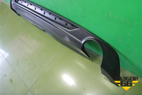 Юбка заднего бампера (S-Line) (8W6807521C) для Audi A5/S5 с 2016г (А5/С5)