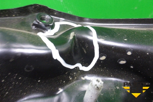 Щит моторный (6Q1804013P) для Volkswagen Polo (хетчбэк) с 2009г (Поло)