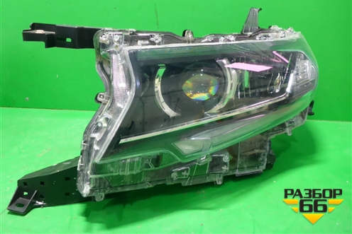 Фара левая (после 2017г LED без блока) (8118560N20) для Toyota Land Cruiser Prado(150) с 2009г (Ленд Крузер Прадо)