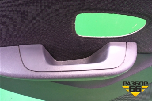 Обшивка двери задней левой под механику для Nissan Almera G15 с 2012г (Альмера Г15)