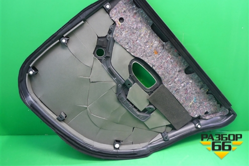 Обшивка двери задней левой под механику для Nissan Almera G15 с 2012г (Альмера Г15)