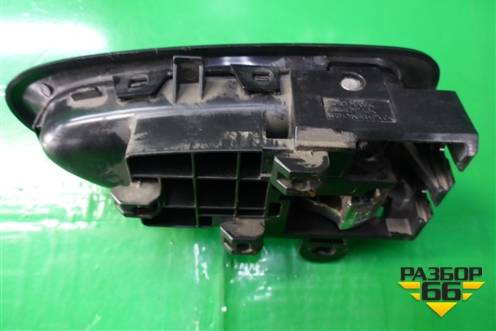 Ручка внутренняя двери задней левой для Nissan Almera G15 с 2012г (Альмера Г15)