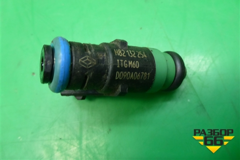 Форсунка инжекторная электрическая (1.6л K4MA) (H82132254) для Nissan Almera G15 с 2012г (Альмера Г15)