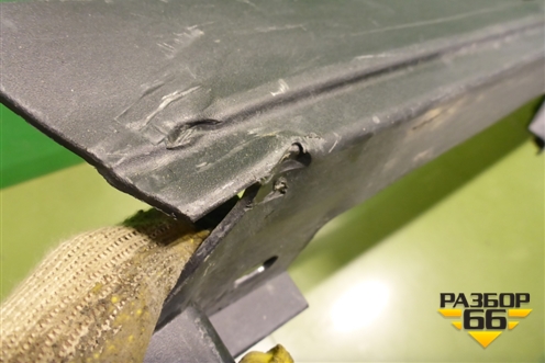 Накладка на порог наружная левая (7586048040) для Lexus RX 350 c 2015г (РХ)