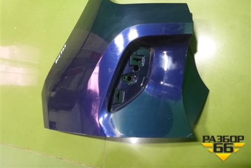 Бампер задний левая часть (86691Q5000) для Kia Seltos с 2019г (Селтос)