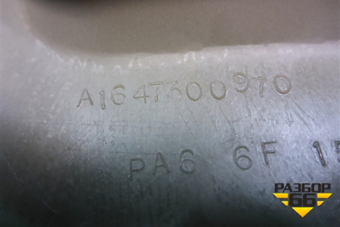 Накладка двери задней левой (на рамку) (A1647300970) для Mercedes Benz ML-Klass W164 c 2005-2011г (МЛ)