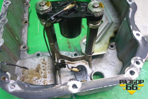 Поддон двигателя масляный (верхняя часть 6.2л M156) (A1560101827) для Mercedes Benz ML-Klass W164 c 2005-2011г (МЛ)