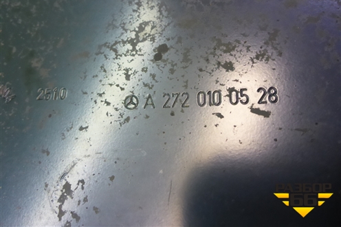 Поддон двигателя масляный (нижняя часть 6.2л M156) (A2720100528) для Mercedes Benz ML-Klass W164 c 2005-2011г (МЛ)