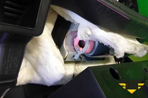 Торпедо с AIR BAG (правый руль) (66204AJ000) для Subaru Legacy Outback (B14) с 2009-2014г (Легаси Аутбек)