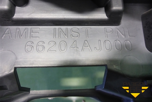 Торпедо с AIR BAG (правый руль) (66204AJ000) для Subaru Legacy Outback (B14) с 2009-2014г (Легаси Аутбек)