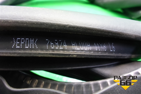 Уплотнитель двери задней левой (76924HL00A) для Nissan Qashqai (J11E) с 2013г (Кашкай)