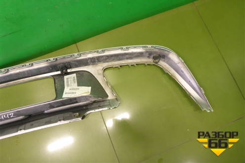 Юбка заднего бампера (до 2020г под парктроник) (5NA807568A) для Volkswagen Tiguan с 2016г (Тигуан)