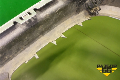 Юбка заднего бампера (до 2020г под парктроник) (5NA807568A) для Volkswagen Tiguan с 2016г (Тигуан)