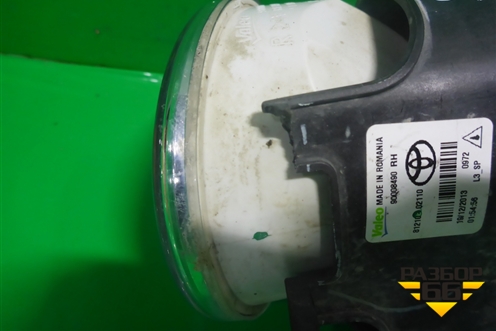 Фара противотуманная правая (8121002110) для Toyota Yaris с 2005-2011г (Ярис)