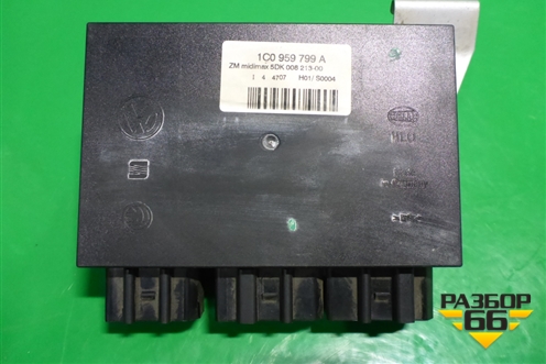 Блок комфорта (1C0959799A) для Skoda Octavia (А4) с 1997-2011г (Октавия)