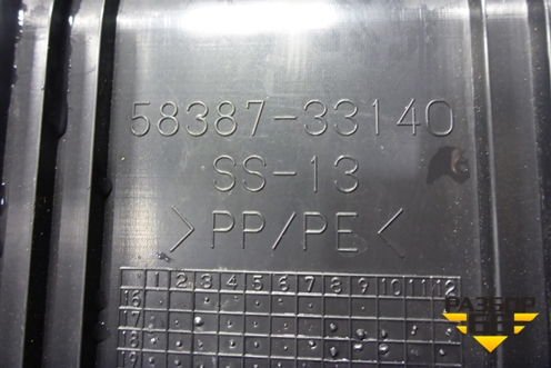 Обшивка багажника на заднюю панель (5838733140) для Toyota Camry V70 с 2017г (Камри)