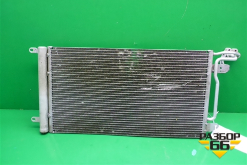 Радиатор кондиционера (6C0816411B) для Skoda Rapid с 2013г (Рапид)