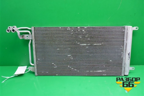 Радиатор кондиционера (6C0816411B) для Skoda Rapid с 2013г (Рапид)