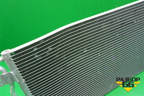 Радиатор кондиционера (6C0816411B) для Skoda Rapid с 2013г (Рапид)