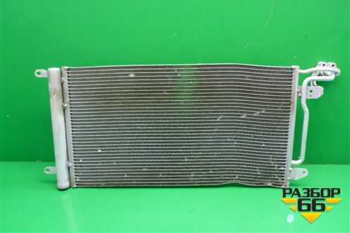 Радиатор кондиционера (6C0816411B) для Skoda Rapid с 2013г (Рапид)