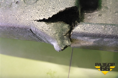 Наполнитель заднего бампера (850909UE0A) для Nissan Murano (Z52) с 2016г (Мурано)