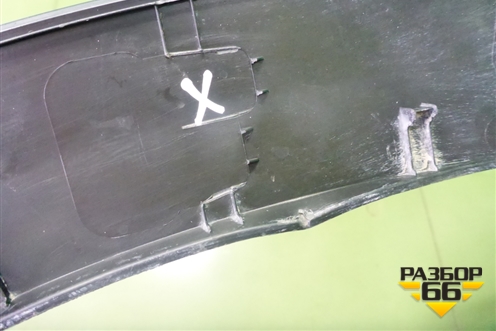 Накладка переднего крыла правого (87714Q5000) для Kia Seltos с 2019г (Селтос)