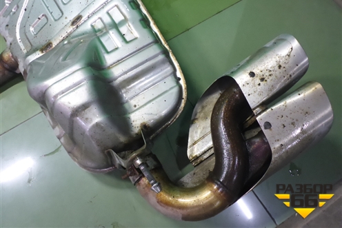 Глушитель (4.5л M48) (7L5253682B) для Porsche Cayenne с 2003-2010г (Каен)