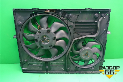 Вентилятор охлаждения радиатора (7L0121203G) для Porsche Cayenne с 2003-2010г (Каен)